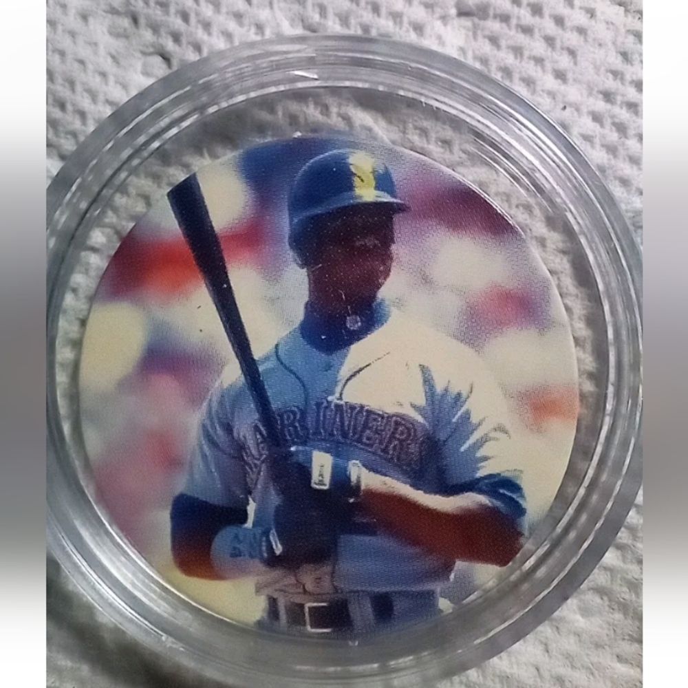 1995 Megacards Ken Griffey Jr Wish List MegaCaps /34000 #1 HOF